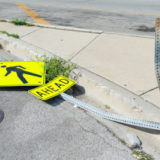 Image of pedestrian street sign.